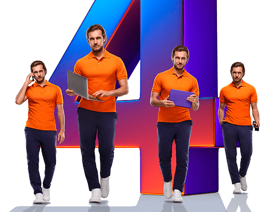 Великолепная четверка Ростелеком в&nbsp;рабочий посёлок Кунья (Псковская область)